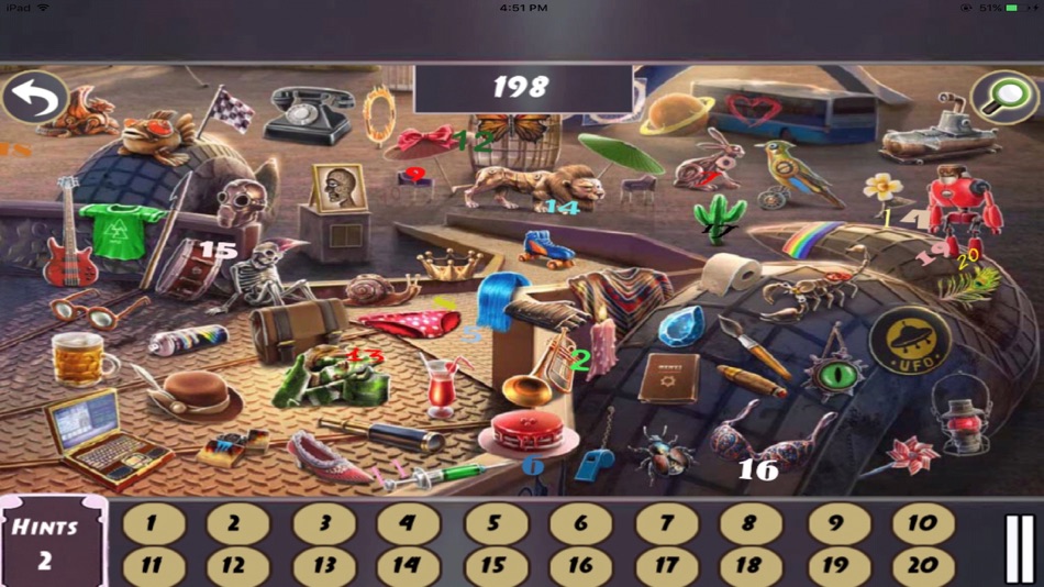 #4. Crime Scene Investigation:Free Hidden Numbers (iOS) 由: atul patel