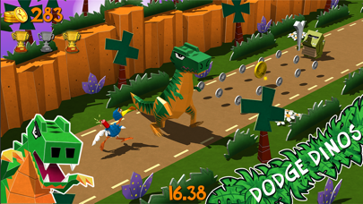 Screenshot #2 pour Cartoon Survivor - Jurassic Adventure Runner