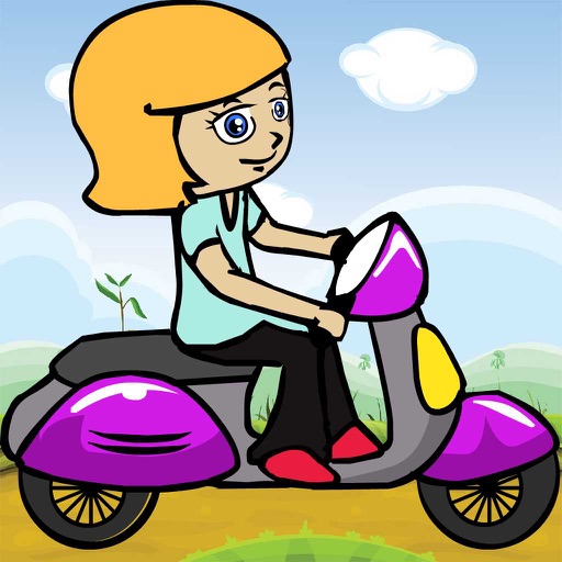 Scooter Ride Girl