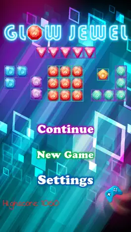 Game screenshot Jewel Glow In The Dark - New Tetroid Puzzle Game mod apk