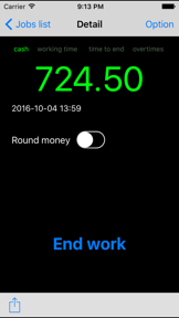 Overtime Calc Lite screenshot