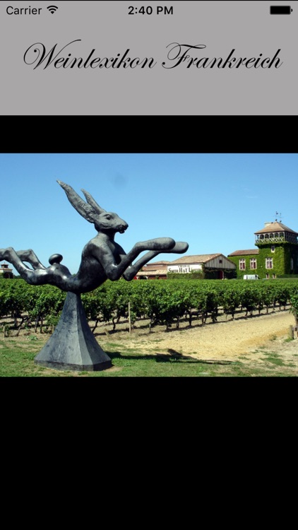 Weinlexikon Frankreich