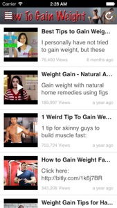 How To Gain Weight: How to Build Muscles Fast screenshot #3 for iPhone