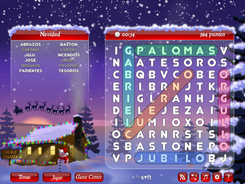Screenshot #5 pour Noël - Recherche de Mot (Espagnol)