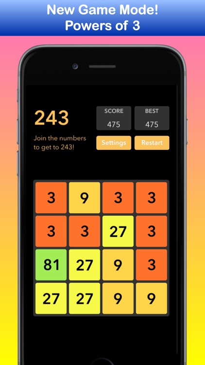 Number Merged! Squares Matching 2048 Puzzle Game screenshot-3