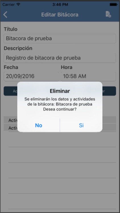 Saari Bitacora App screenshot-4