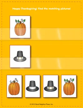 Game screenshot Thanksgiving Match Game! apk