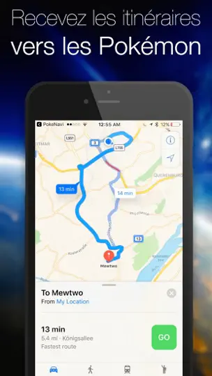 Capture d'écran de PokéAlerte - Notifications Push Pour Pokémon GO FREE sur iPhone 3