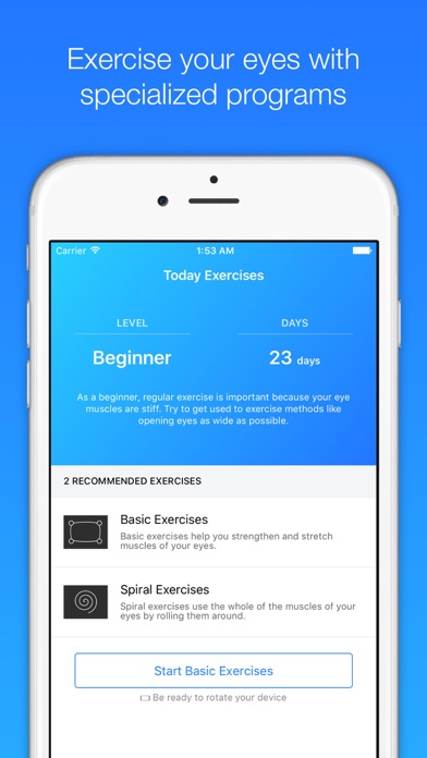 Eye Exerciser Free - Eye Trainingのおすすめ画像1
