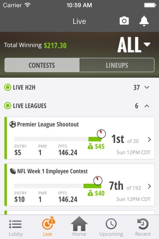 DraftKings Fantasy Sports UK screenshot 3