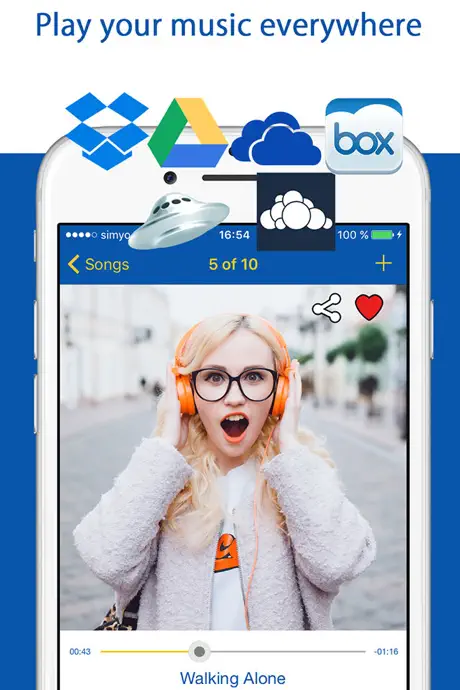 MusiNext Offline MP3 & FLAC Cloud Music Player