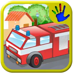 ABC Preschool car truck and engine dot puzzles app icon