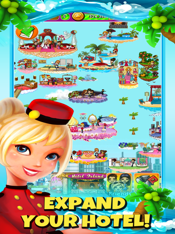 Screenshot #4 pour Hotel Island: Paradise Story!