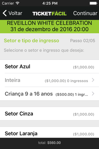 Ticket Fácil screenshot 3