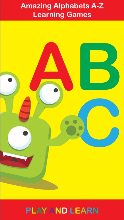 ABC Monster School write and read for toddlers homeschooling