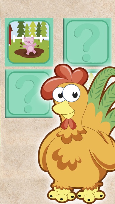 How to cancel & delete Scratch farm animals & pairs game for kids from iphone & ipad 1