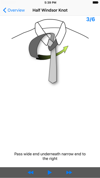 Screenshot #3 pour vTie - guide de cravate - tie a tie guide with style for business, interview, wedding, party