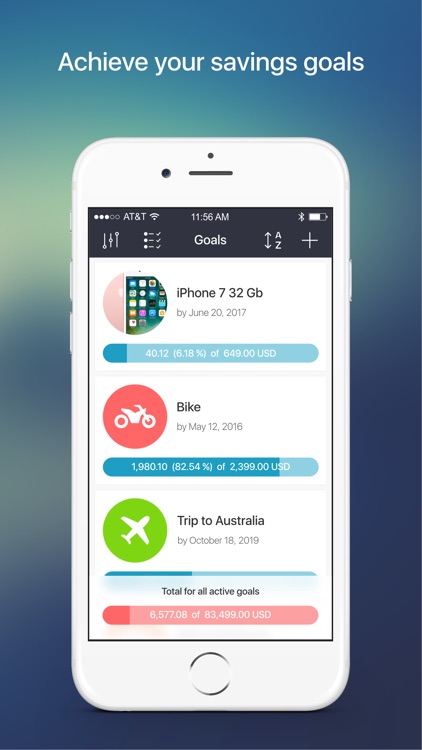 Money Box Pro. Savings Goals