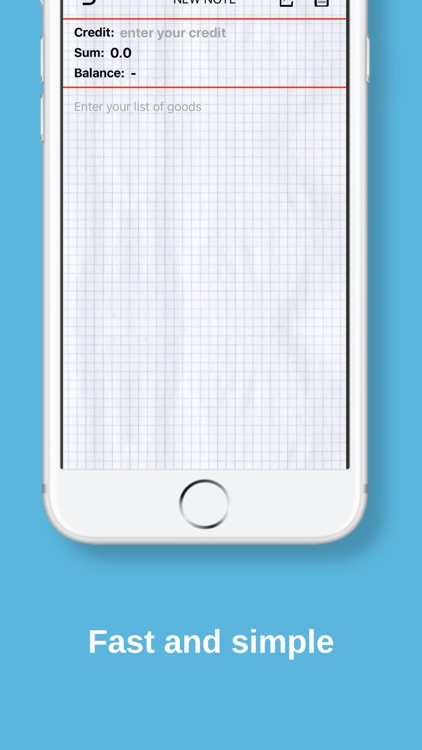 Quickly Shopping Notes