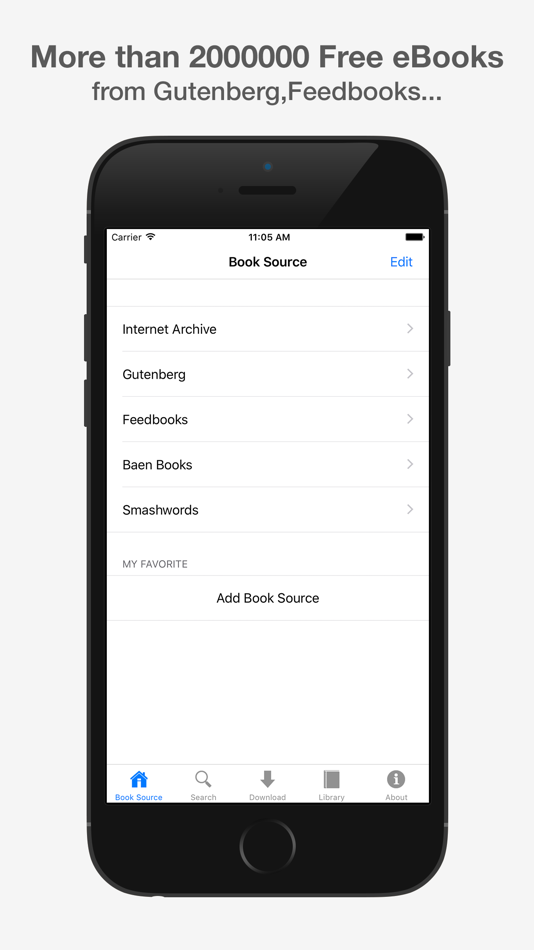 eBook Library Pro - search & get books for iPhone - 2.8.1 - (iOS)