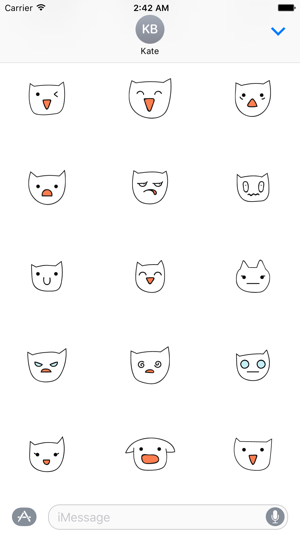 Doodle Cat Stickers(圖3)-速報App