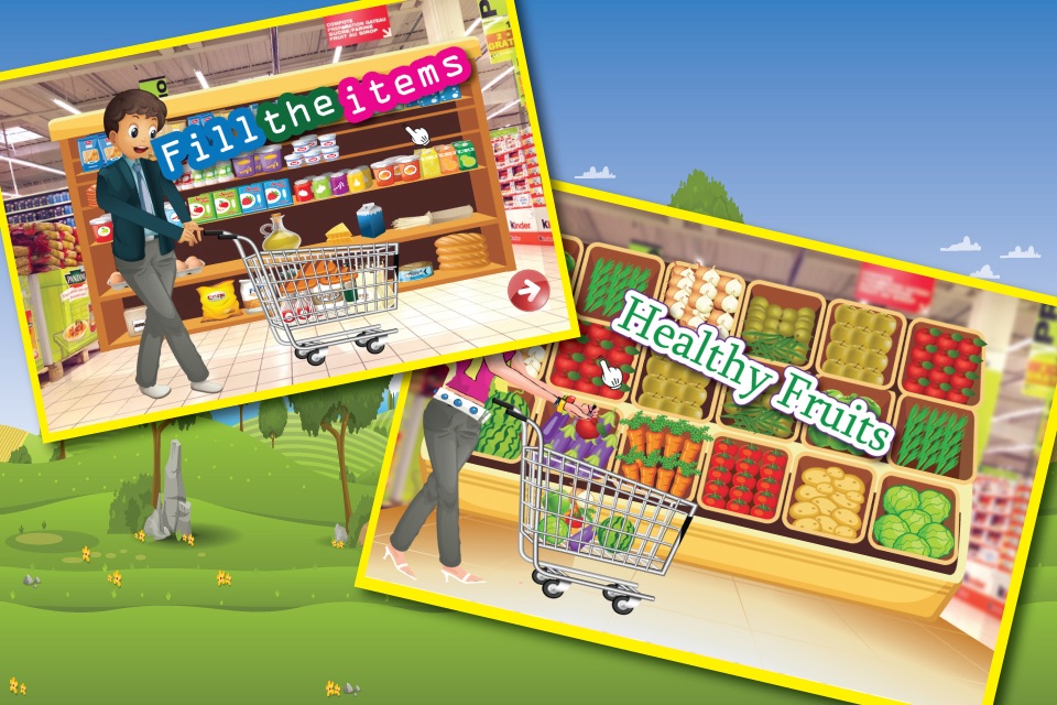 Supermarket boy food shopping - A crazy market cleanup & grocery shop game screenshot 2
