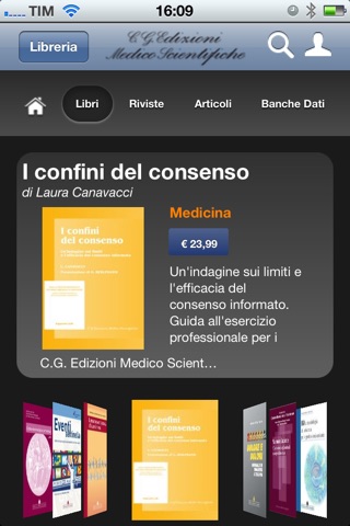 C.G. Edizioni Medico Scientifiche Catalogo pubblicazioni screenshot 3