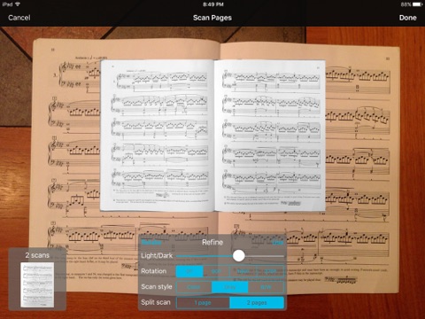 ScoreReader - scan, study, and perform your sheet music screenshot 2