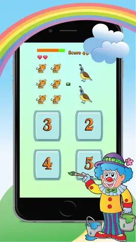 Game screenshot Kindergarten Math Addition Game Kids of King 2016 hack