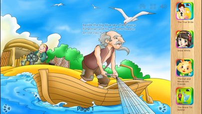 Screenshot #3 pour The Fisherman and the Goldfish - iBigToy