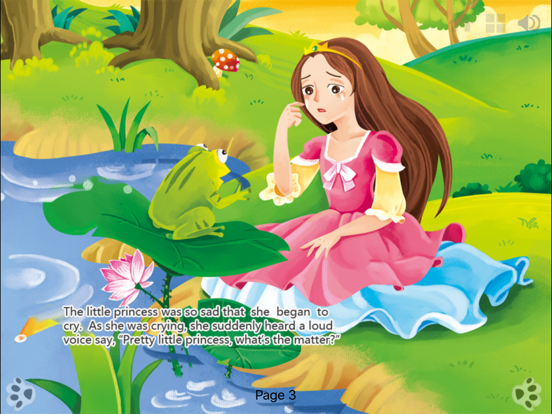 Screenshot #4 pour Frog Prince Bedtime Fairy Tale iBigToy