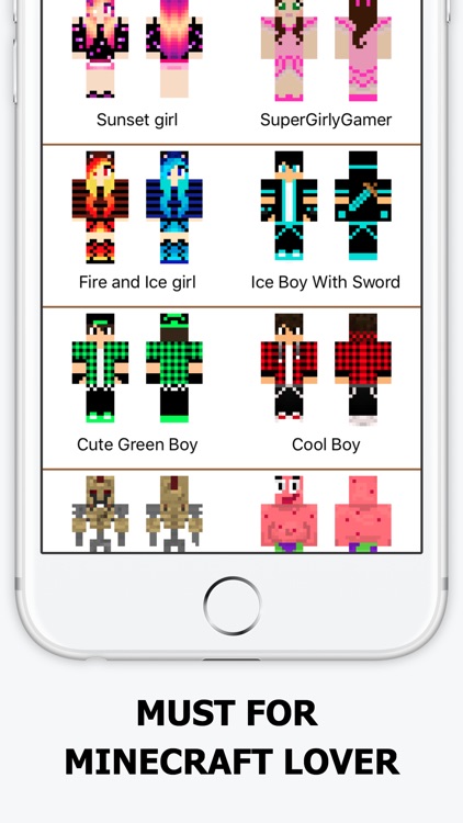 Skins for Minecraft PE & PC Pro