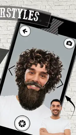 Game screenshot Men HairStyles Photo Editor – Virtual Barber Shop apk