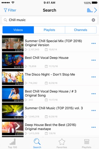 Music Player for YouTube - Mp3 Song Streamer screenshot 3