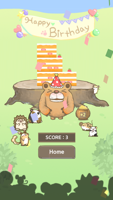 Glutton Bear : Birthday Cake screenshot 3