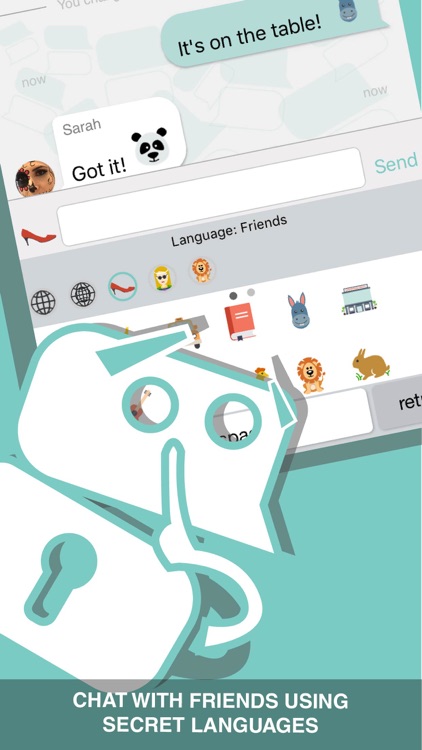 DECIPHER CHAT - Secret Emoji Coded Messaging