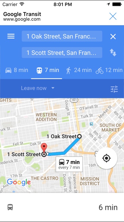 xtBus transit browser for your next bus arrivals