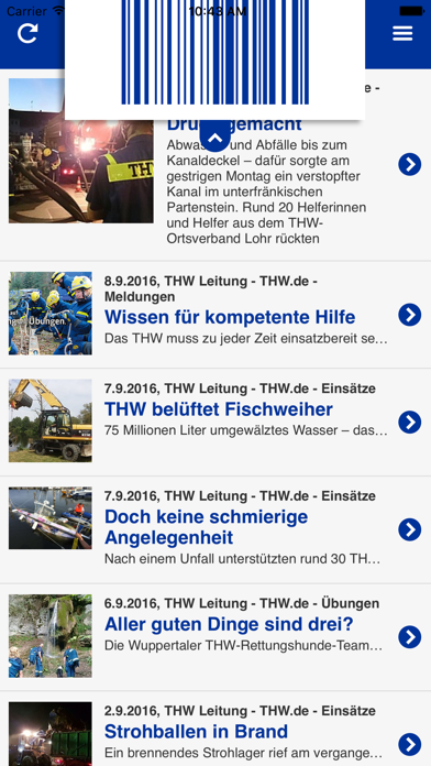 Screenshot #3 pour THW aktuell