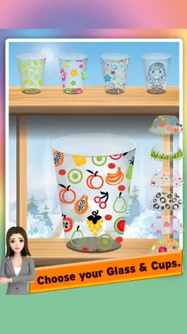 Game screenshot замороженный лед слякотной чайник: холодные десерты делают! замороженные напитки с волшебными украшениями в сумасшедшем шуги фабрике apk
