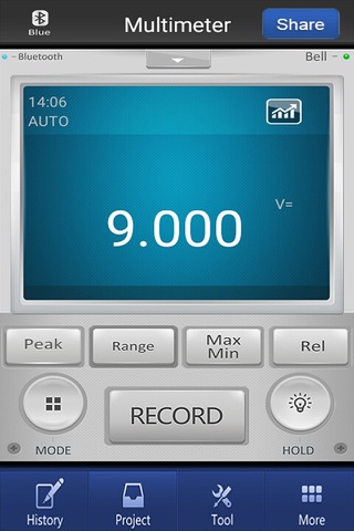 PeakTech 3440 Multimeter App screenshot 2