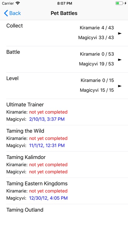WoW Achievement Tracker screenshot-3