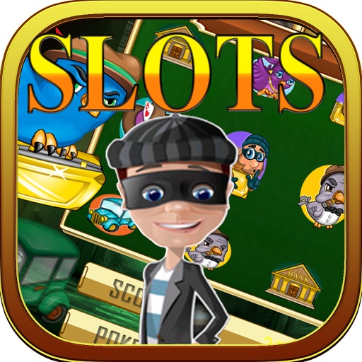 Thief Man Slots - Win Jackpots & Bonus Games Icon