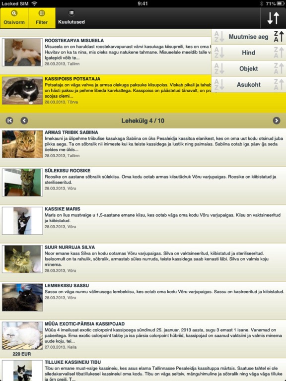 Screenshot #6 pour kuldnebors.ee