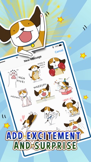 Beagle Emoji - Cutest Sticker Pack for iMessage(圖1)-速報App