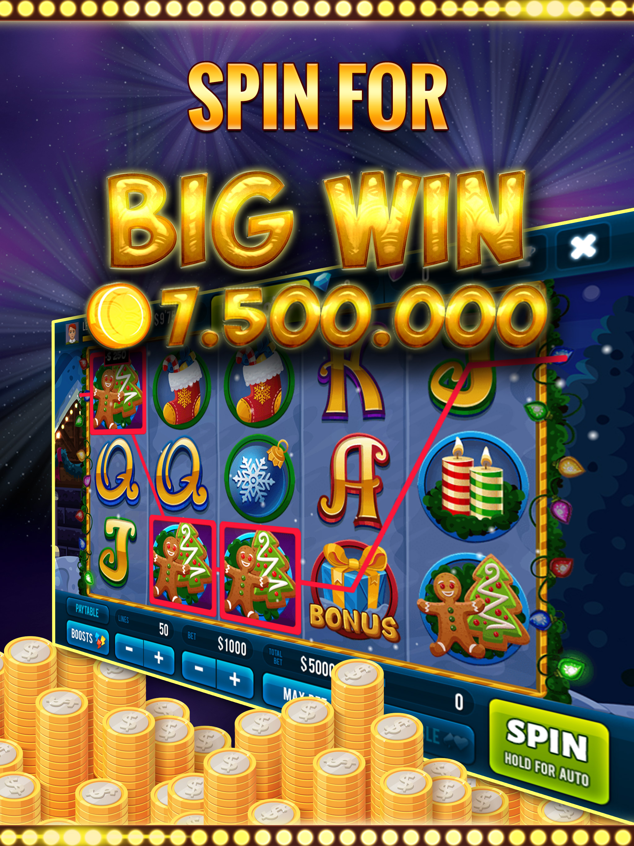 Christmas Slots in Las Vegas