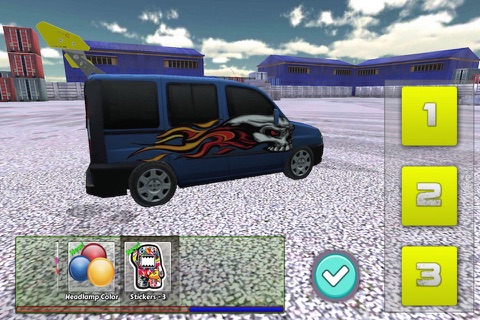 Real Minivan Drift and Full Modification screenshot 2