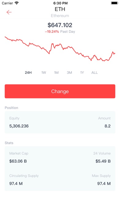 Coinbag -- Track coin prices screenshot 3