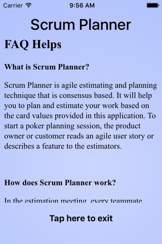 Scrum Planner screenshot 2