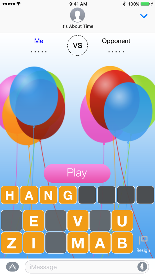 Words Hanging for iMessages - 1.0.1 - (iOS)