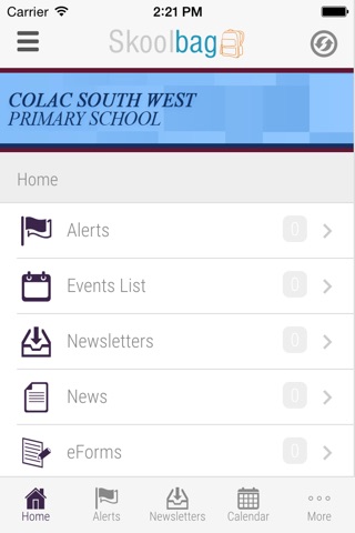 Colac South West Primary School - Skoolbag screenshot 3